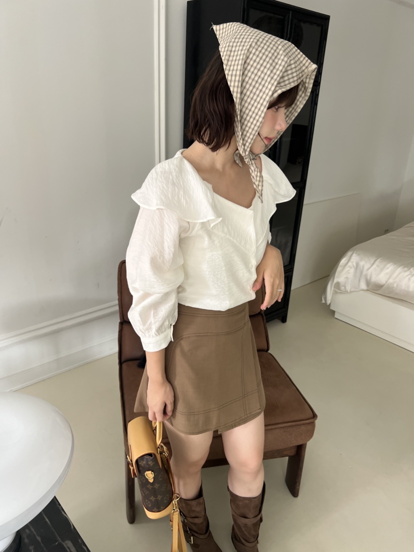BOLD東大門㊣實拍女士新品職業時尚真品熱賣休閑襯衫蕾絲衫BOLD襯衫/蕾絲衫