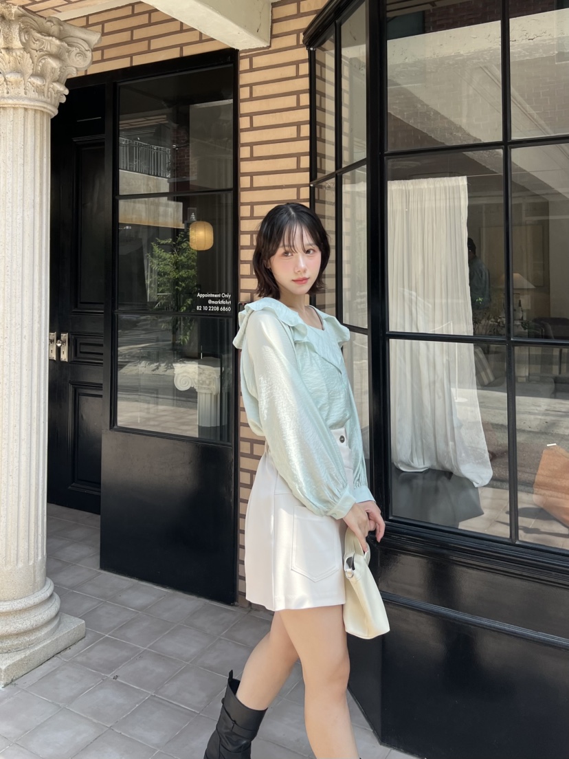 BOLD東大門㊣實拍女士新品職業時尚真品熱賣休閑襯衫蕾絲衫BOLD襯衫/蕾絲衫
