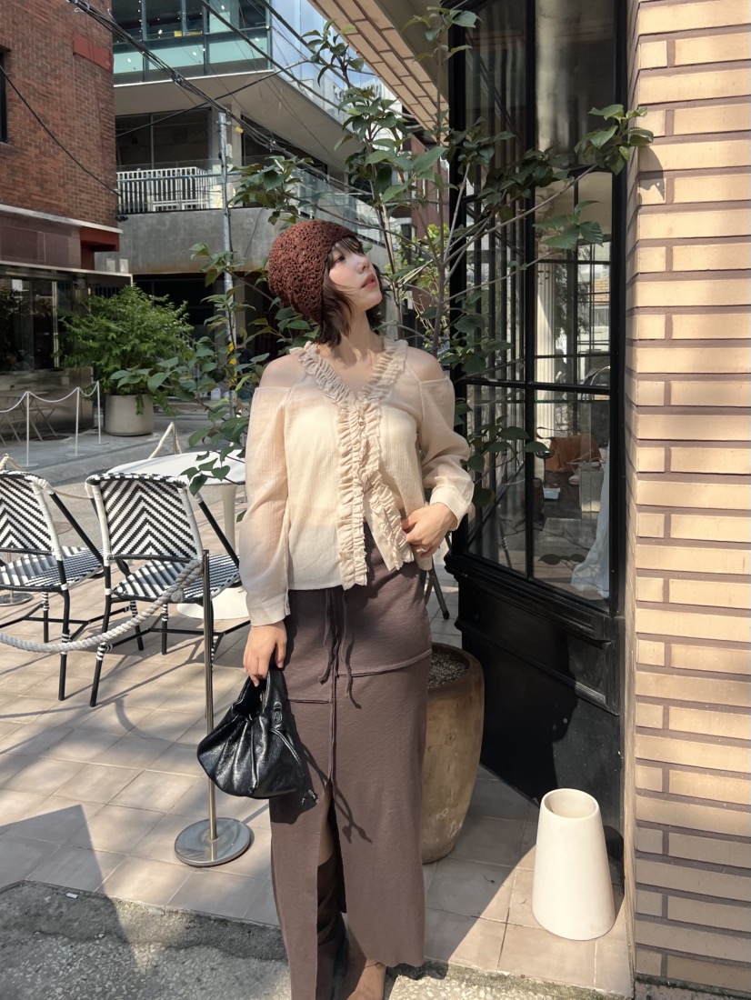 BOLD韓國代購㊣女裝新品熱賣25秋冬推薦人氣職業休閑時尚長裙BOLD長裙