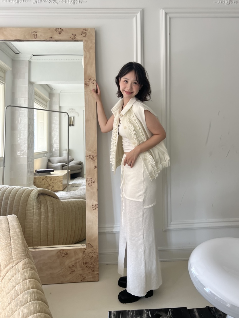 BOLD韓國代購㊣女裝新品熱賣25秋冬推薦人氣職業休閑時尚長裙BOLD長裙