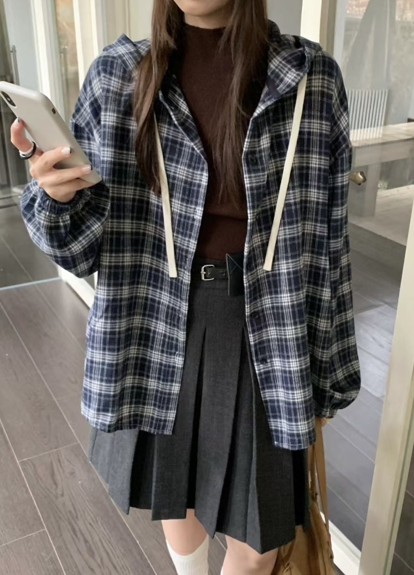 OLA東大門㊣代購女裝新品25秋冬人氣真品熱賣休閑襯衫蕾絲衫mellor/OLA襯衫/蕾絲衫