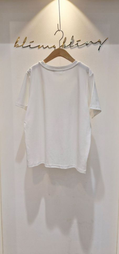 RICO東大門㊣直郵女裝新品25秋冬職業人氣真品推薦時尚休閑T恤bling bling/RICOT恤