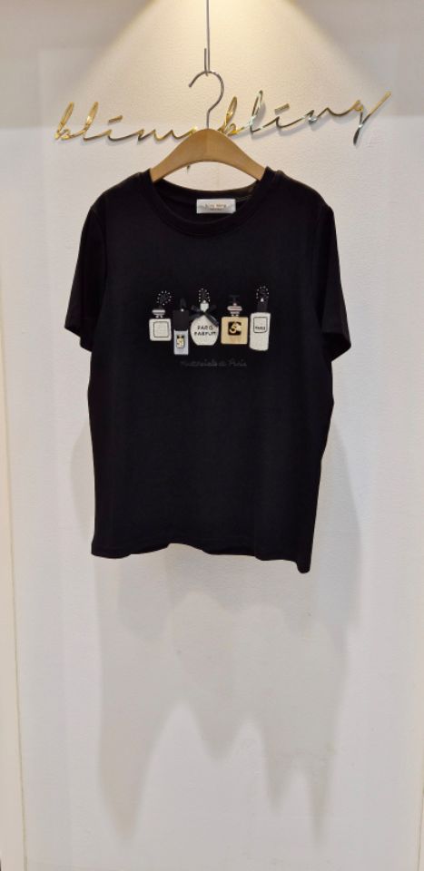 RICO東大門㊣直郵女裝新品25秋冬職業人氣真品推薦時尚休閑T恤bling bling/RICOT恤圖色2