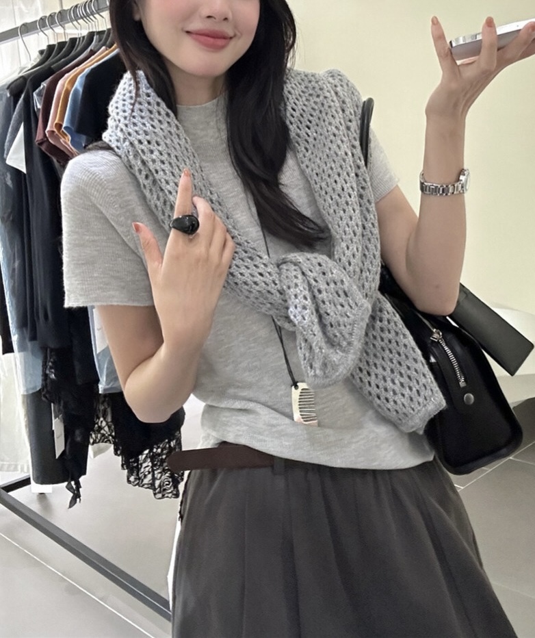 OLA東大門㊣實拍女裝新品職業25秋冬時尚推薦休閑真品針織衫mellor/OLA針織衫