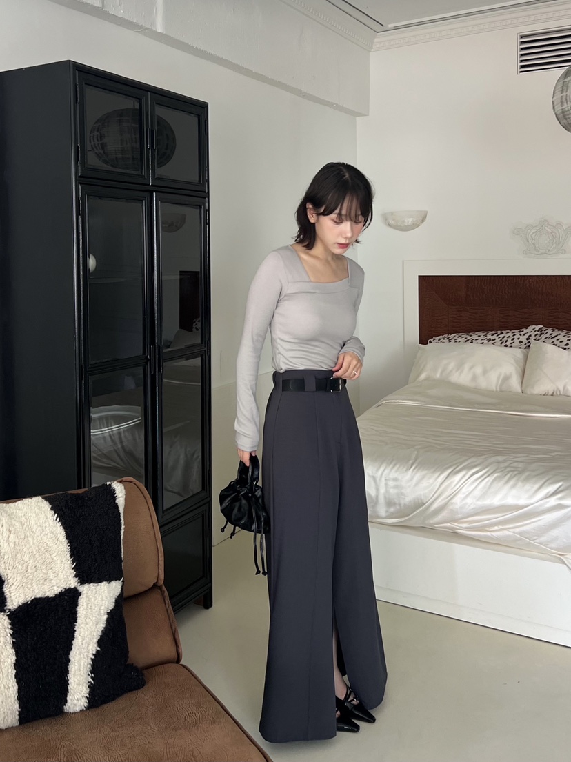 BOLD東大門㊣直郵女士新品人氣25秋冬熱賣職業時尚休閑長袖T恤BOLD長袖T恤