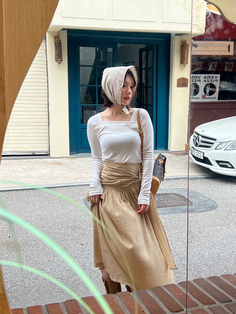 BOLD東大門㊣直郵女士新品人氣25秋冬熱賣職業時尚休閑長袖T恤BOLD長袖T恤
