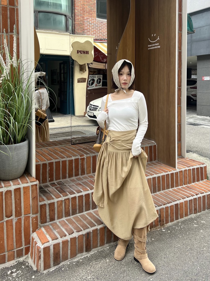 BOLD東大門㊣直郵女士新品人氣25秋冬熱賣職業時尚休閑長袖T恤BOLD長袖T恤