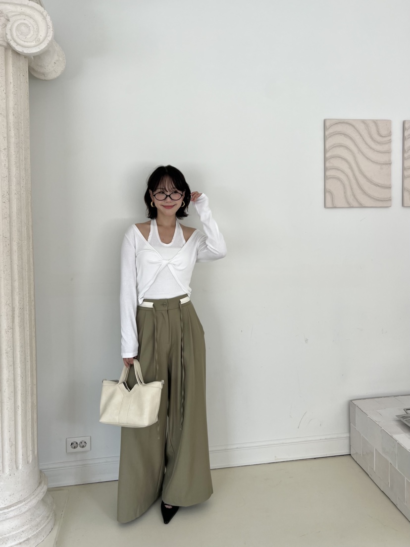 BOLD東大門㊣直郵女裝新款推薦休閑熱賣真品時尚25秋冬休閑褲BOLD休閑褲