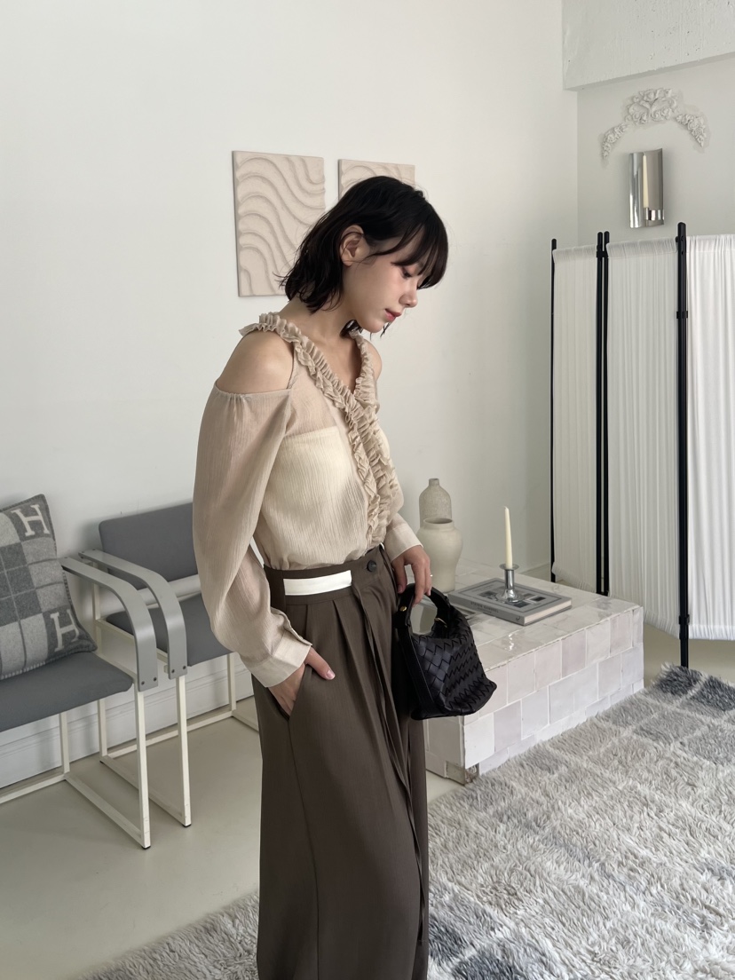 BOLD東大門㊣直郵女裝新款推薦休閑熱賣真品時尚25秋冬休閑褲BOLD休閑褲