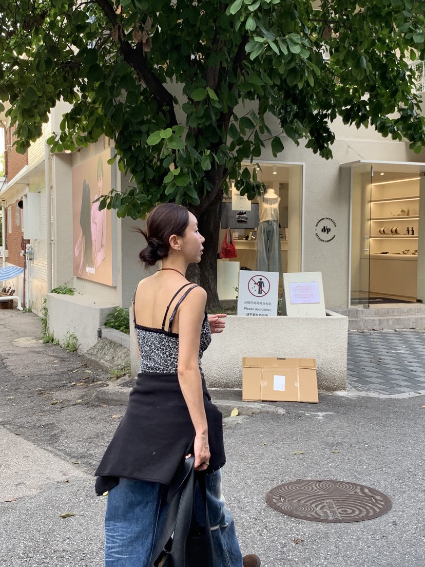 SUNDER MARKET東大門㊣實拍女士新款休閑人氣牛仔褲雙口袋SUNDER MARKET牛仔褲