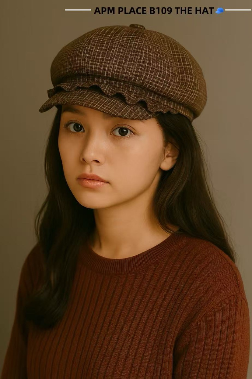 THE HAT-P東大門㊣實拍女士新品推薦職業人氣時尚25秋冬帽子THE HAT帽子