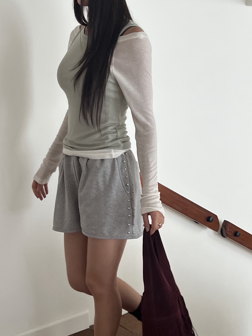 SUNDER MARKET韓國直郵㊣女士新品熱賣職業推薦休閑25秋冬短褲SUNDER MARKET短褲