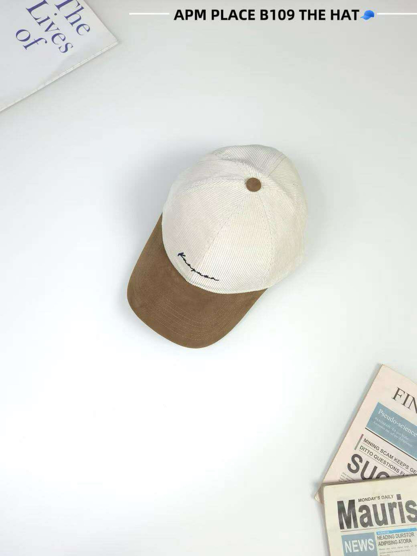 THE HAT-P東大門㊣代購女士新品熱賣人氣推薦職業帽子燈心絨THE HAT帽子