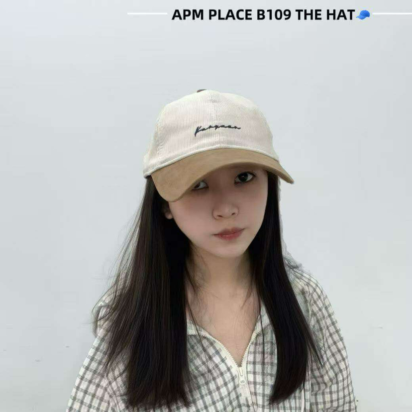 THE HAT-P東大門㊣代購女士新品熱賣人氣推薦職業帽子燈心絨THE HAT帽子