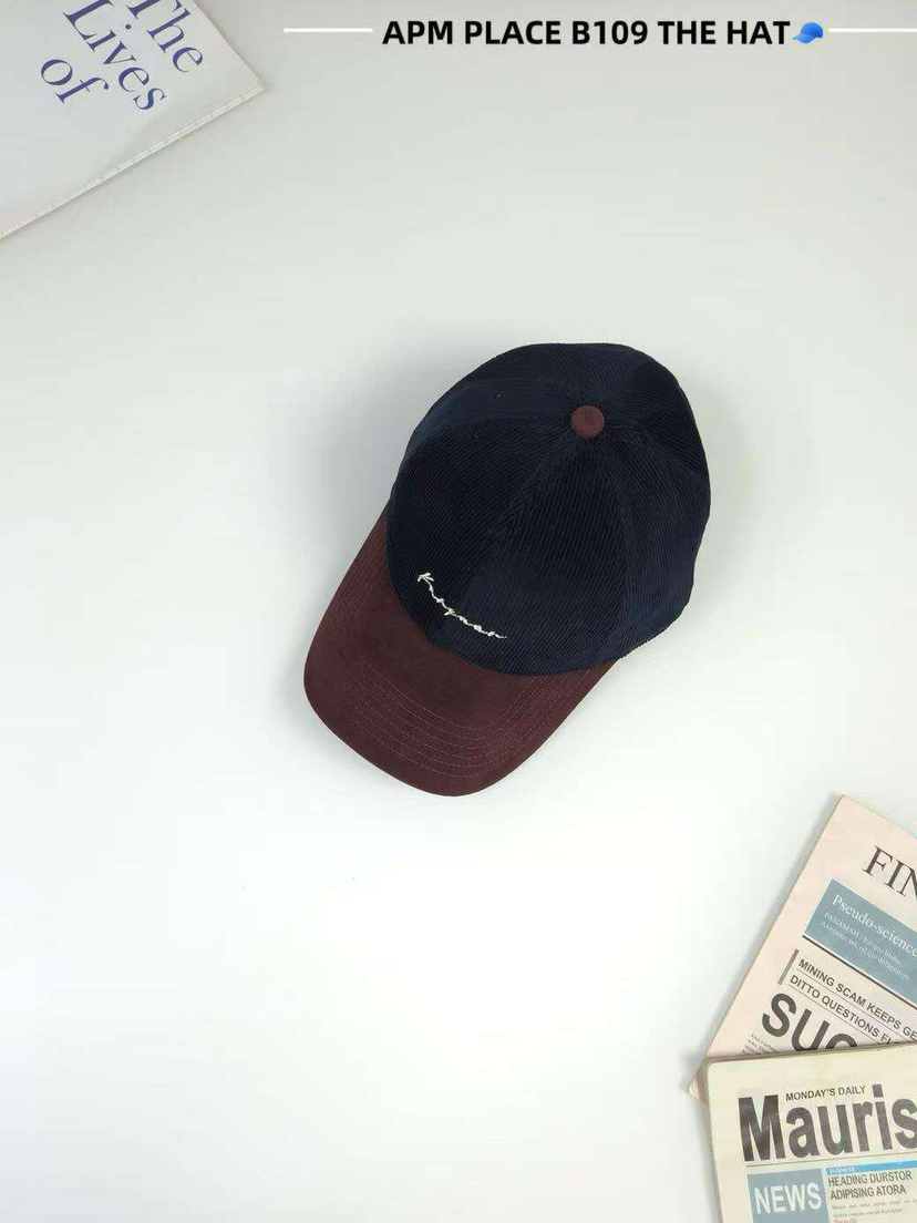 THE HAT-P東大門㊣代購女士新品熱賣人氣推薦職業帽子燈心絨THE HAT帽子圖色2