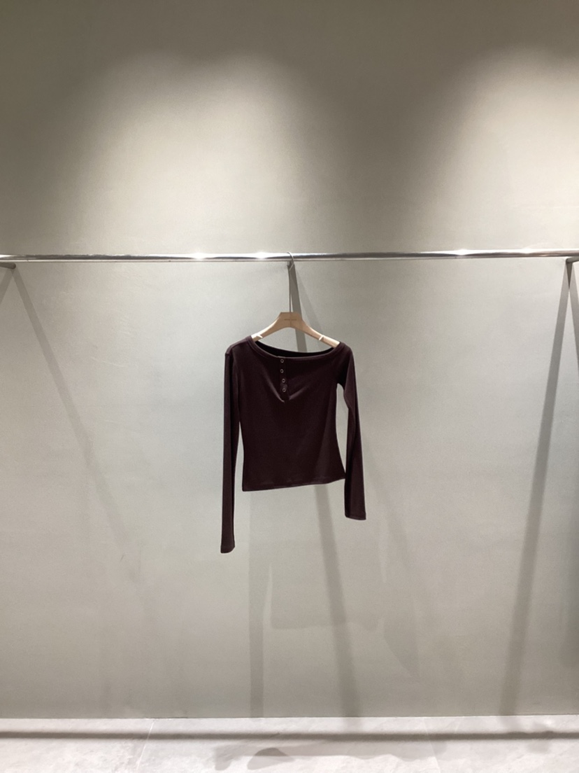 NEAR LEAP-P東大門㊣直郵女士新品25秋冬真品推薦長袖T恤NEAR LEAP長袖T恤圖色4