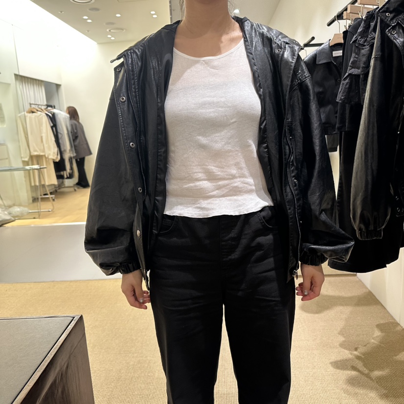 VEGETABLE東大門㊣直郵女士新款時尚職業25秋冬休閑夾克皮革VEGETABLE夾克