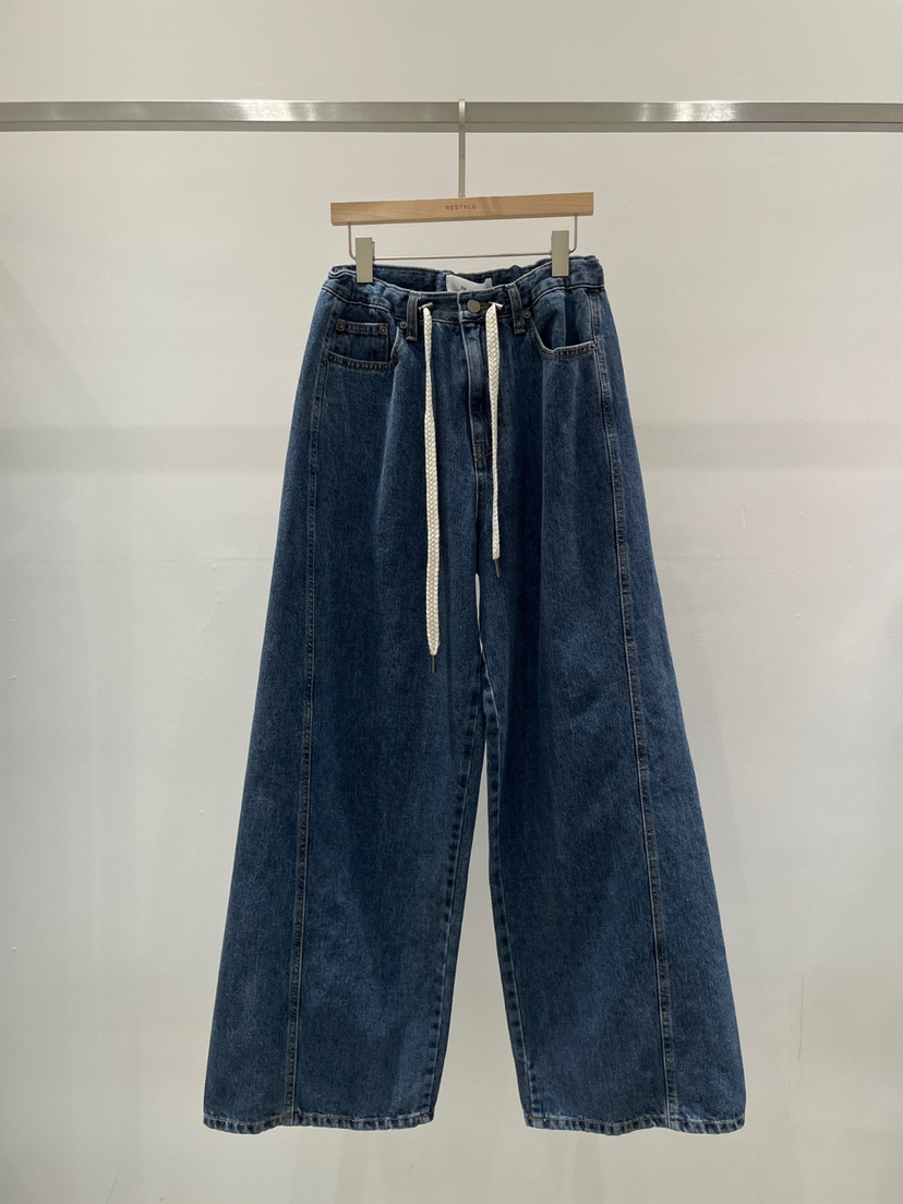 RE STYLE-Q韓國直郵㊣女士新款職業推薦熱賣時尚人氣牛仔褲RE STYLE牛仔褲