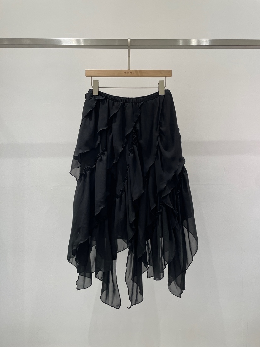 RE STYLE-Q東大門㊣代購女裝新款時尚真品休閑熱賣25秋冬長裙RE STYLE長裙圖色2