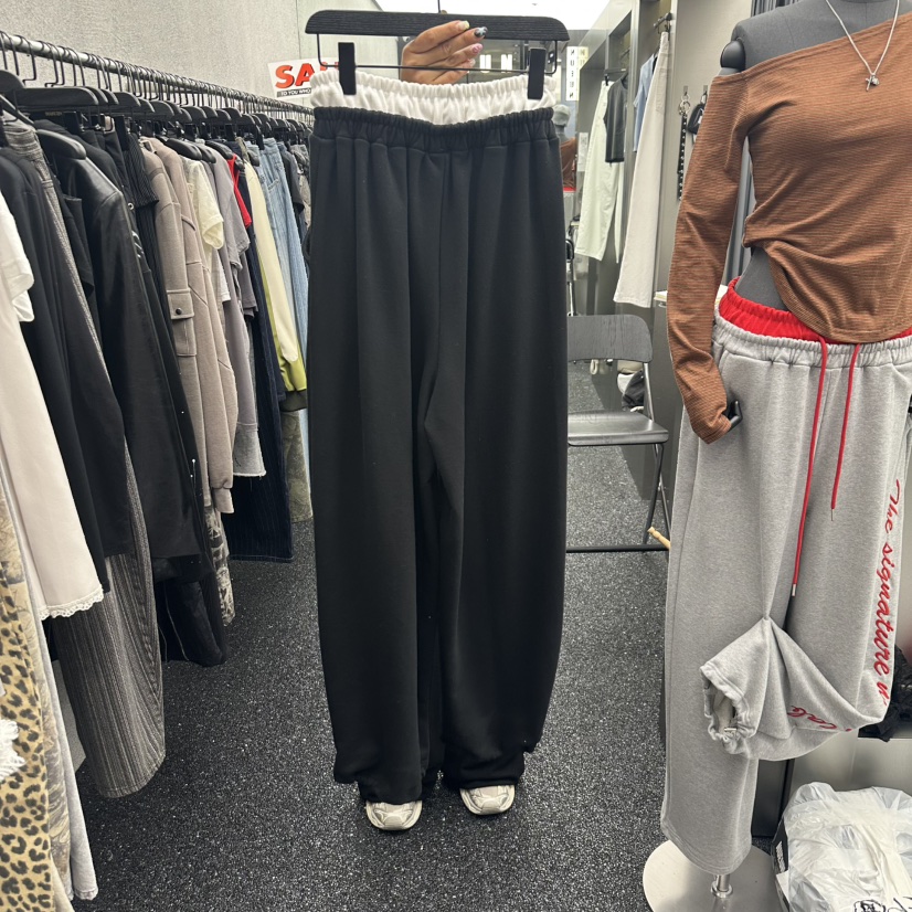 NUEUN東大門㊣代購女士新品職業熱賣真品時尚休閑25秋冬休閑褲NUEUN/SEEOT休閑褲