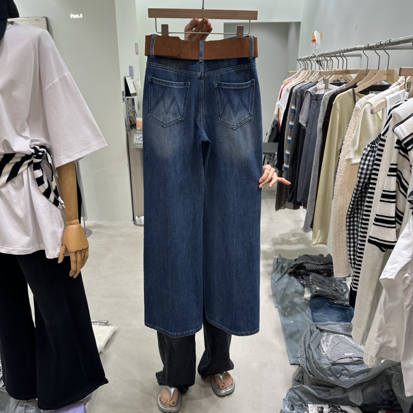PART3東大門㊣代購女裝新款人氣職業時尚熱賣牛仔褲不含腰帶Part.3牛仔褲