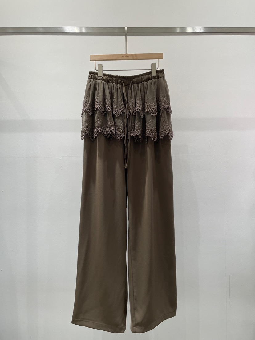 RE STYLE-Q韓國代購㊣女裝新品熱賣25秋冬職業真品休閑裙褲RE STYLE裙褲