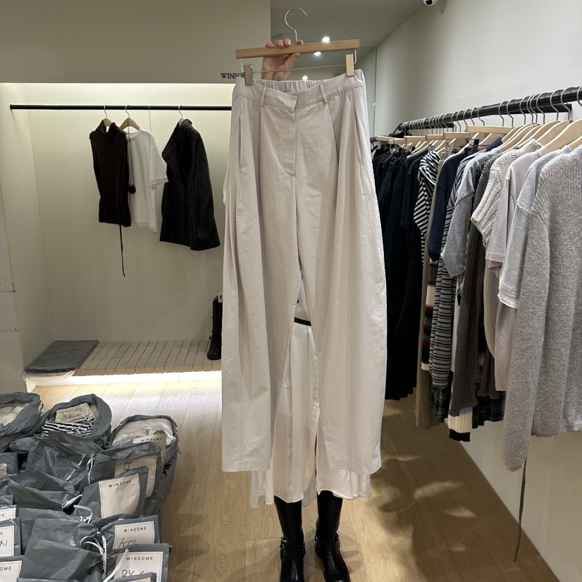 WINSOME東大門㊣實拍女士新品休閑推薦真品熱賣時尚職業休閑褲WINSOME休閑褲