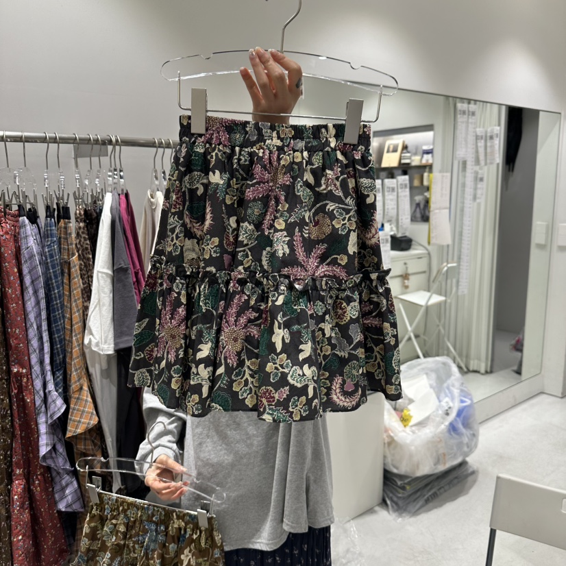 COMBO東大門㊣實拍女裝新品推薦25秋冬時尚熱賣真品休閑裙褲COM_BO裙褲