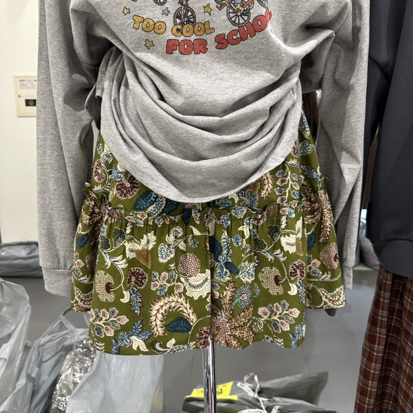 COMBO東大門㊣實拍女裝新品推薦25秋冬時尚熱賣真品休閑裙褲COM_BO裙褲圖色1