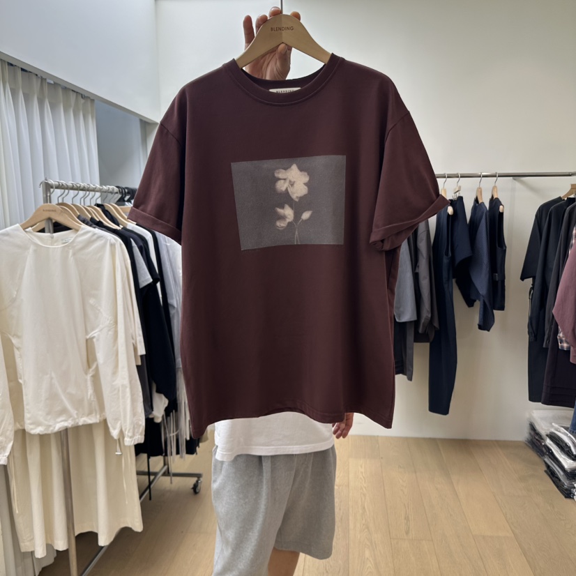 BLENDING-p東大門㊣實拍女裝新款25秋冬推薦熱賣T恤不含內搭BLENDINGT恤