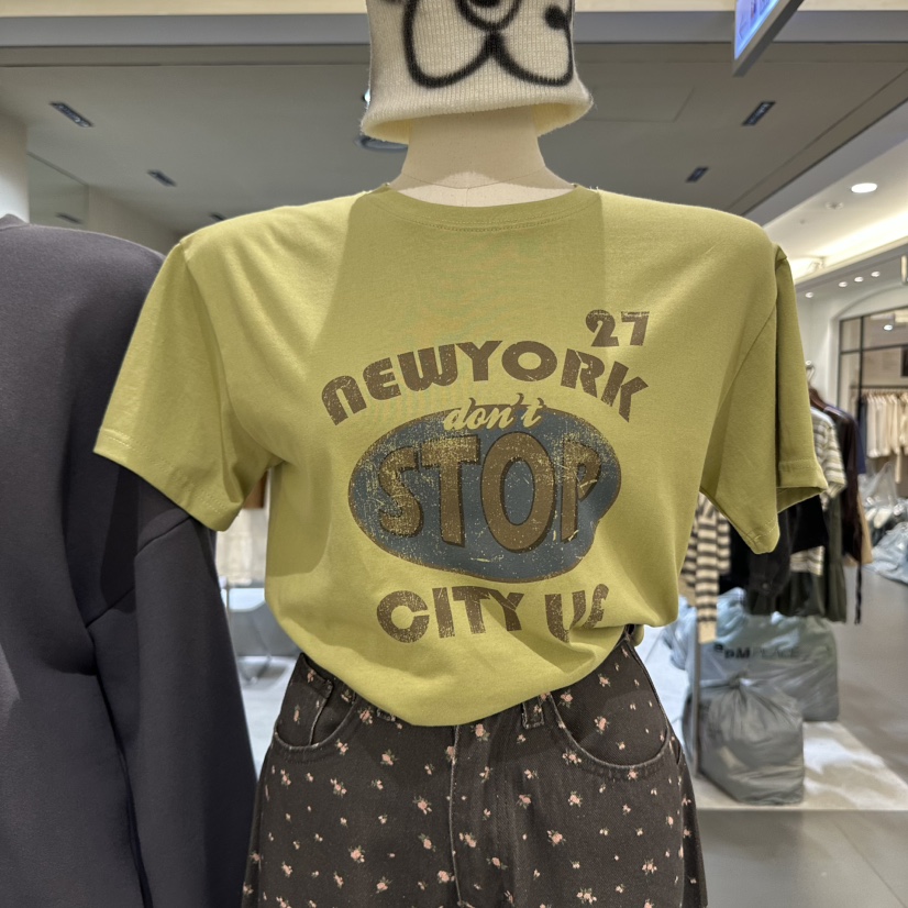 COMBO韓國代購㊣女裝新款人氣真品熱賣推薦休閑時尚25秋冬T恤COM_BOT恤圖色2