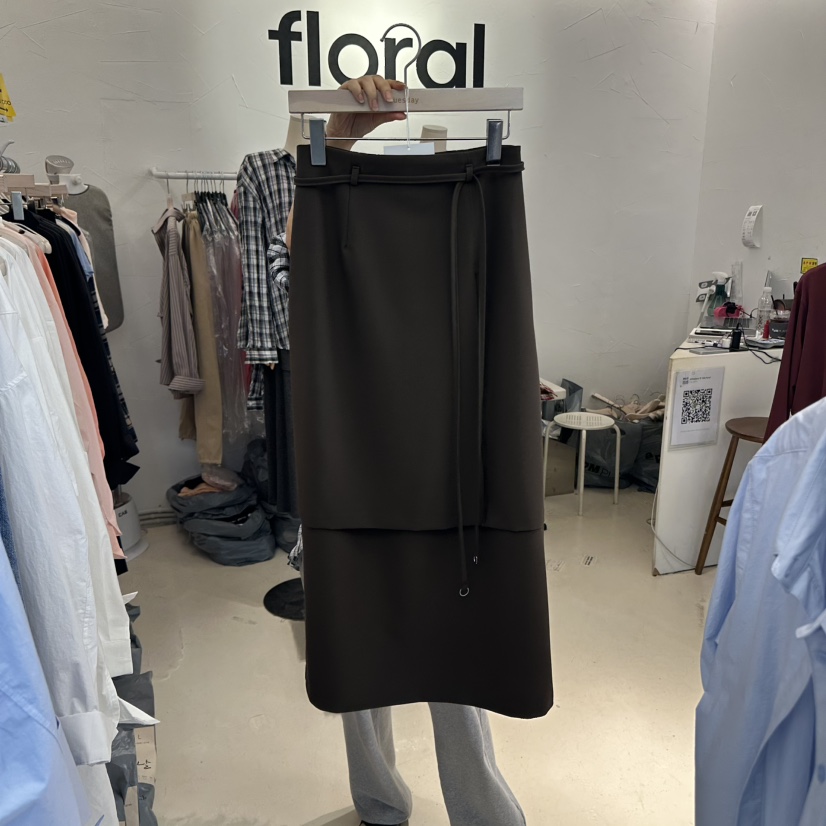 FLORAL東大門㊣直郵女裝新款職業時尚推薦真品人氣25秋冬長裙FLORAL長裙