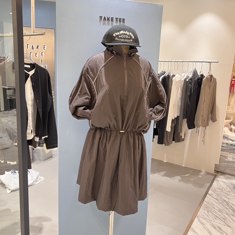 TAKE TEE韓國代購㊣女裝新款休閑推薦熱賣25秋冬真品連衣裙TAKE TEE連衣裙