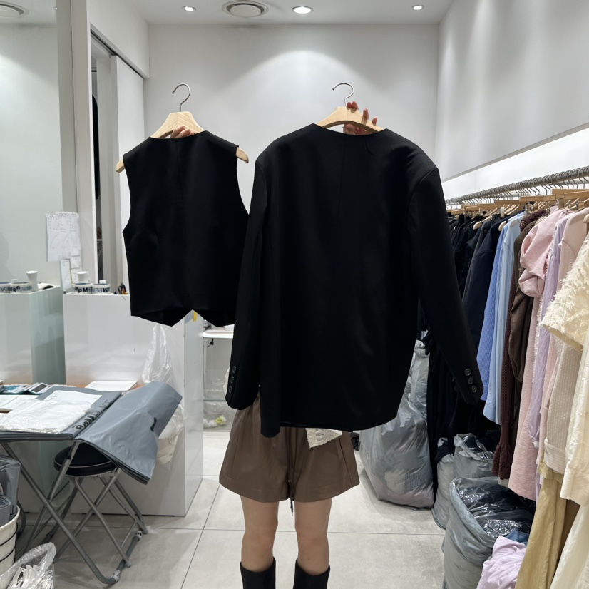 XPARTY韓國直郵㊣女裝新品推薦25秋冬職業真品熱賣套裝兩件套XPARTY套裝