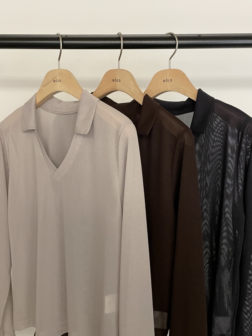 BOLD-A東大門㊣直郵女裝新品25秋冬熱賣真品時尚職業長袖T恤RE BOLD長袖T恤