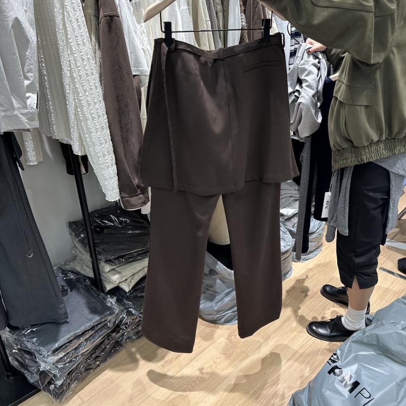 ORE-P東大門㊣代購女士新品25秋冬真品時尚人氣熱賣休閑裙褲ORE裙褲