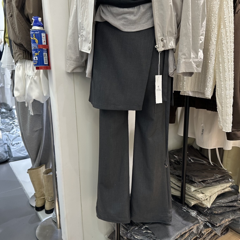 ORE-P東大門㊣代購女士新品25秋冬真品時尚人氣熱賣休閑裙褲ORE裙褲圖色1
