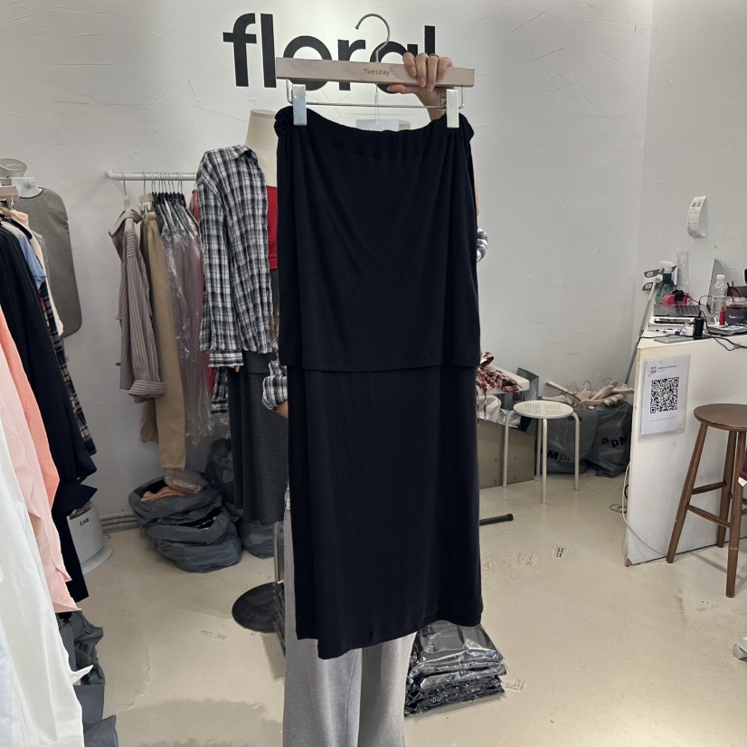 FLORAL韓國直郵㊣女裝新款真品休閑時尚職業熱賣人氣推薦長裙FLORAL長裙圖色2