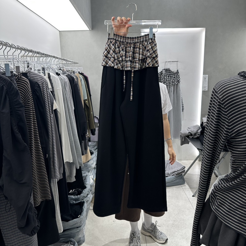 ANDE東大門㊣實拍女士新款時尚休閑25秋冬真品推薦人氣裙褲Ande裙褲圖色3