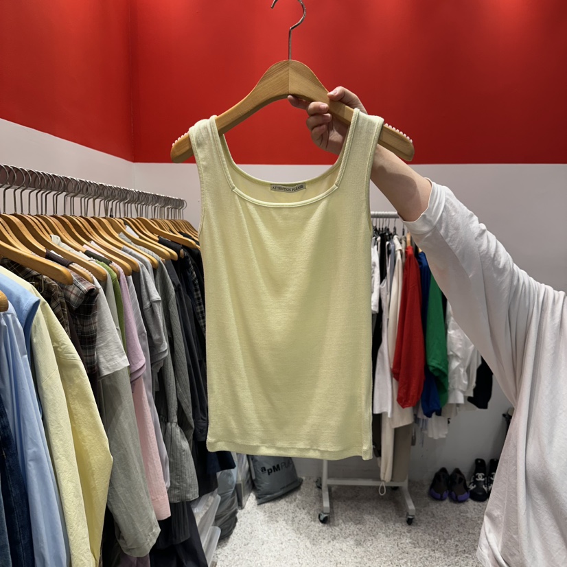 ATPZ韓國代購㊣女裝新品人氣熱賣職業休閑時尚推薦吊帶背心ATTENTION PLEAES吊帶/背心