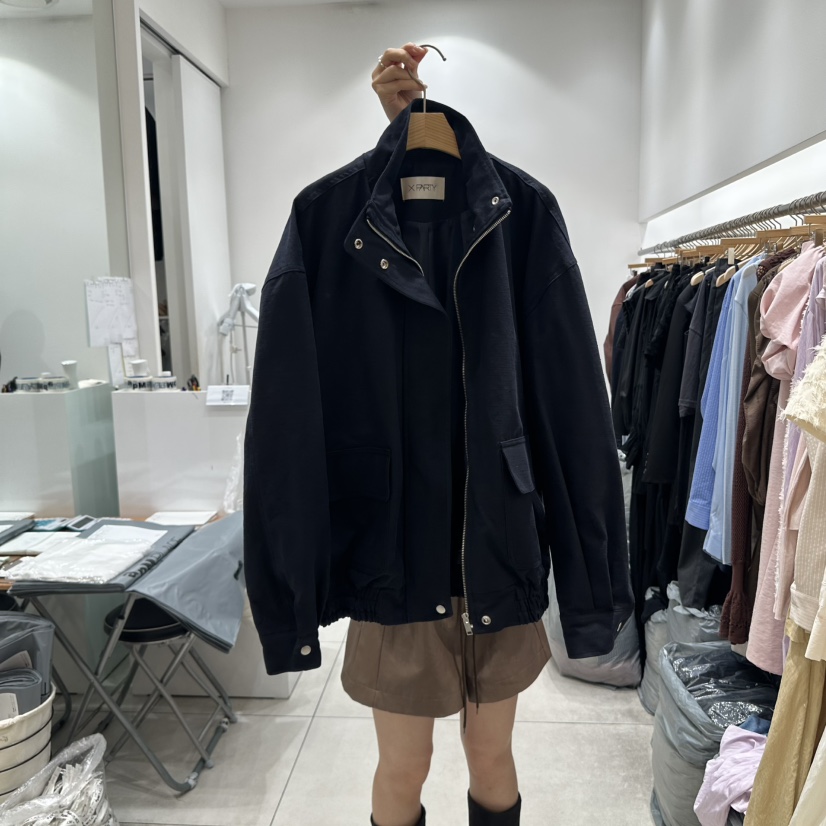 XPARTY東大門㊣直郵女裝新品時尚真品熱賣25秋冬職業推薦夾克XPARTY夾克圖色3