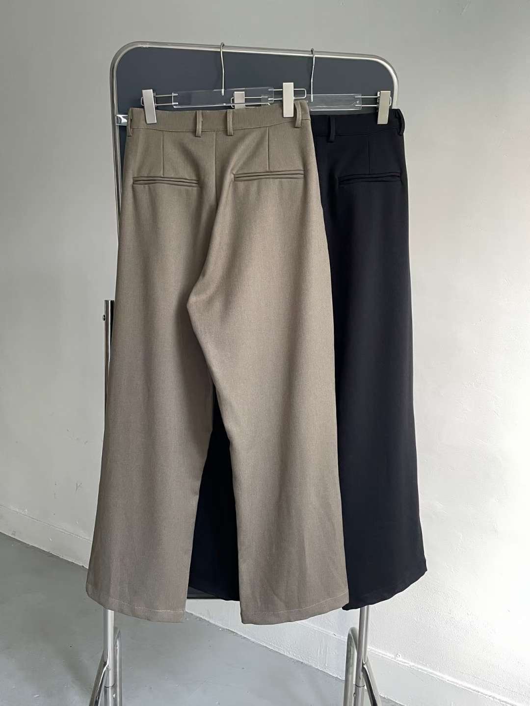 MISSJEAN東大門㊣實拍女士新品25秋冬職業熱賣休閑褲不含腰帶MISSJEAN休閑褲