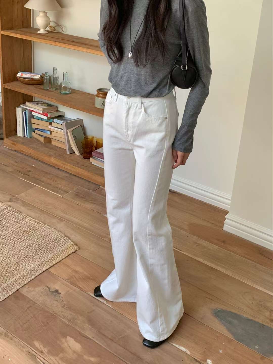 MISSJEAN東大門㊣代購女士新品真品推薦熱賣25秋冬人氣牛仔褲MISSJEAN牛仔褲