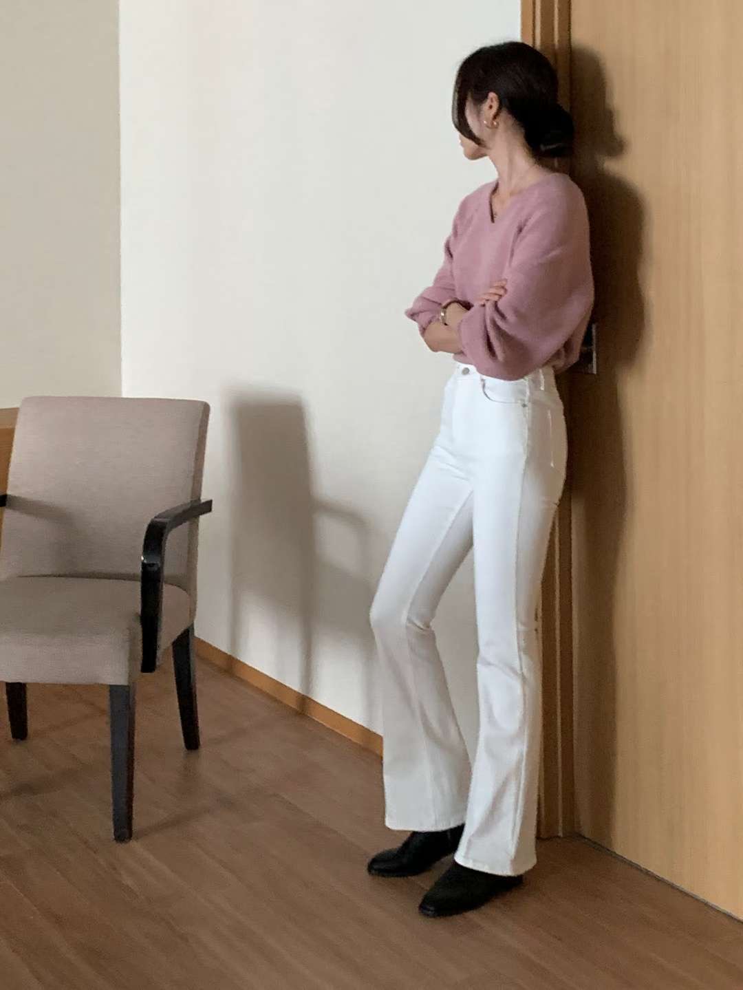 MISSJEAN韓國直郵㊣女士新款熱賣職業休閑真品25秋冬休閑褲MISSJEAN休閑褲