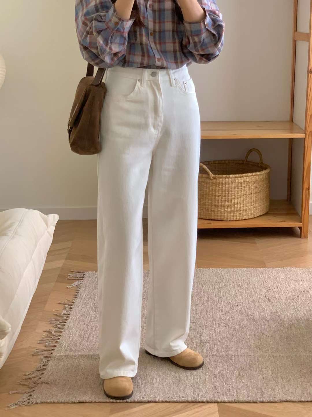MISSJEAN東大門㊣直郵女裝新款25秋冬真品時尚職業推薦休閑褲MISSJEAN休閑褲