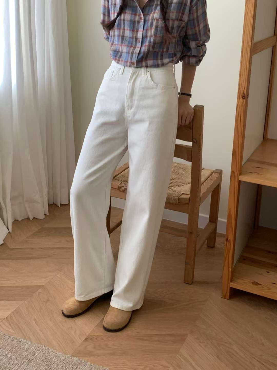 MISSJEAN東大門㊣直郵女裝新款25秋冬真品時尚職業推薦休閑褲MISSJEAN休閑褲