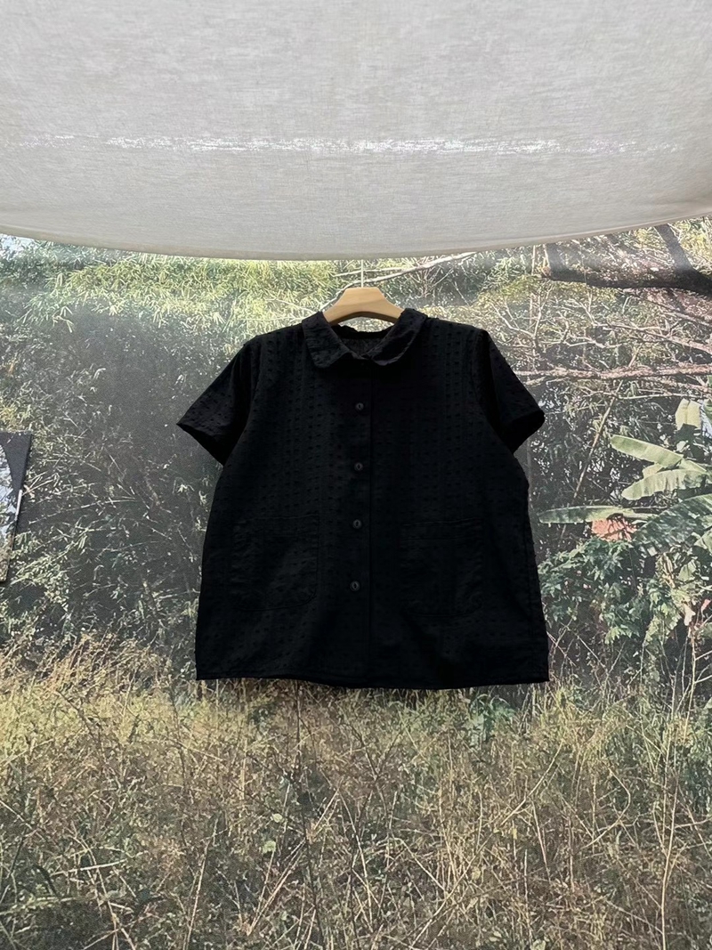 LIVING/CO-씨오-T東大門㊣代購女裝新品25秋冬襯衫蕾絲衫CO CO/LIVING襯衫/蕾絲衫