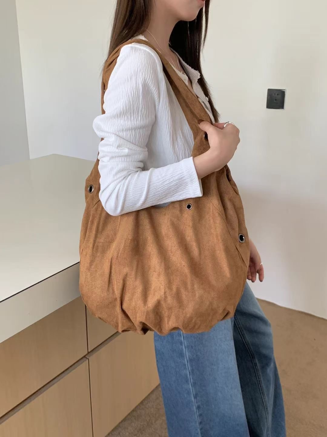 ORANGE-오렌지-OT韓國代購㊣女裝新品職業時尚單肩斜跨包ORANGE單肩/斜跨包圖色1