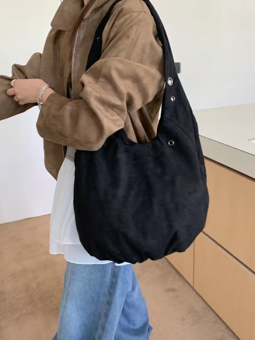 ORANGE-오렌지-OT韓國代購㊣女裝新品職業時尚單肩斜跨包ORANGE單肩/斜跨包圖色3