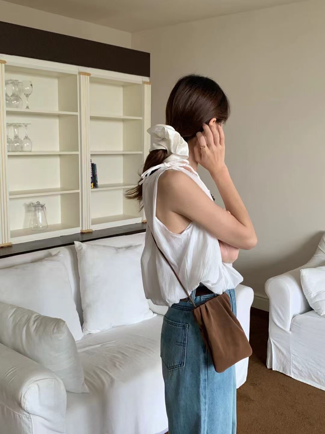ORANGE-오렌지-OT韓國代購㊣女士新款休閑25秋冬單肩斜跨包ORANGE單肩/斜跨包圖色4